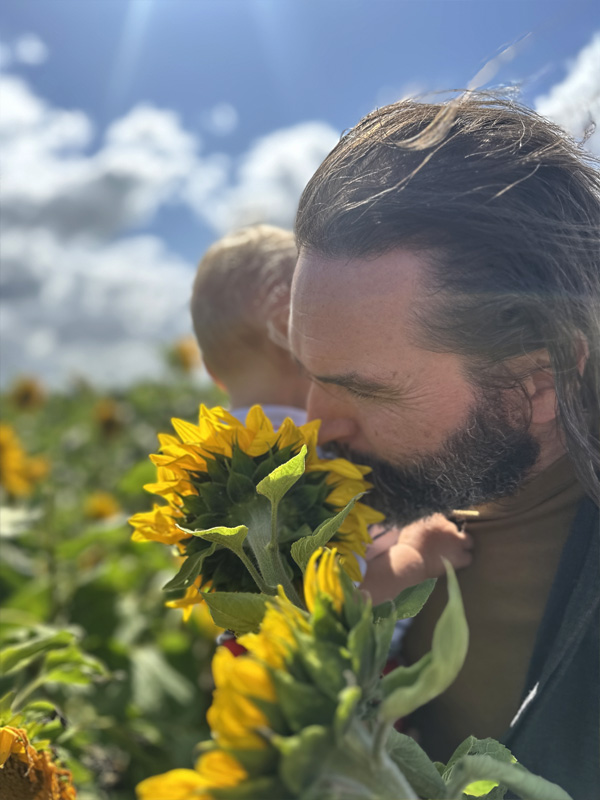 me and Mal Sunflower